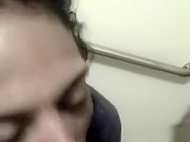 Nasty Sucking Dick In A Toilet