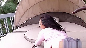 Nasty ho fucks black dude