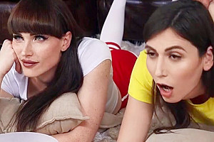 Natalie Mars And Korra Del Rio In Just Ignore Him