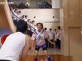 Naughty Asian teen 18+ Azusa Ayano Gangbanged In Hot Bukkake