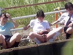 Naughty japan teens 18+ pee