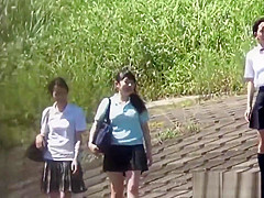 Naughty japan teens 18+ pee