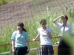 Naughty japan teens 18+ pee