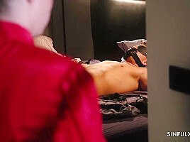 Need a Hand? Maid Lady Lyne finds Michael Fly tied to the bed by SinfulXXX