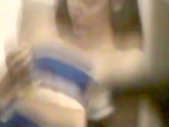 Neighbor MILF spied on through window Pt  2