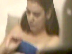 Neighbor MILF spied on through window Pt  2