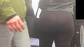 Nice Round Latina teen 18+ Ass in Black Spandex
