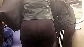 Nice Round Latina teen 18+ Ass in Black Spandex