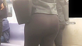 Nice Round Latina teen 18+ Ass in Black Spandex