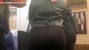Nice Round Latina teen 18+ Ass in Black Spandex