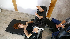 No Mercy For The Ultra Ticklish 18 Years Old Dancers Feet