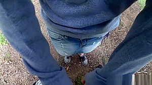 No one saw our private fun in nature ! The good version Amateur couple 4k