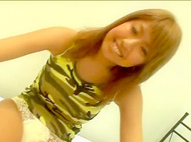 OGIWARA Megu on the bed