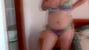 On The Beach Very Hot I Start Touching Myself With My Bikini On I Need To Fuck