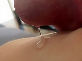 Oozing precum   