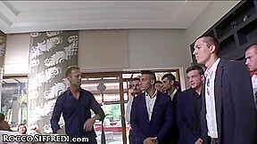 Organizes A Massive Orgy Casting For - Mea Melone, Erik Everhard And Rocco Siffredi