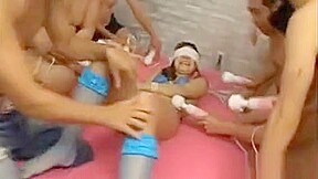 Oriental Chick Squirts As She Bonks Herself With Vibrator