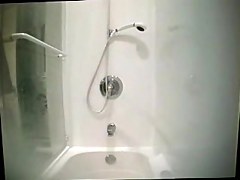 Overweight shower spy