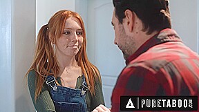 PURE TABOO He Shares His Petite Stepdaughter Madi Collins With A Social Worker To Keep Their Secret