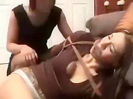 Pantyhose bondage