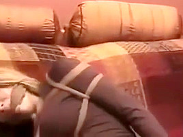 Pantyhose bondage