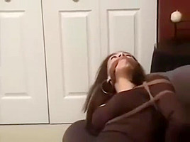 Pantyhose bondage