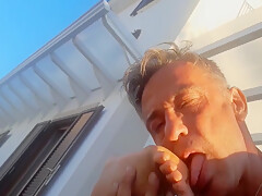 Part Of Selenas Outdoor Posing And Sex Games