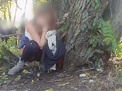 Peeing Outdoors 104