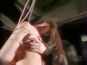 Perky Breasted Japanese Wife Gets Tied Up, Suspended And Fu