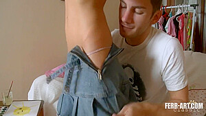 Petite Teen 18+ Gets Her Ass Drilled By Huge Cock