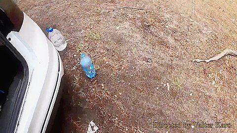 Pick Up Of Three Redhead Female students 18+ Jogging In The Forest - Girls Piss - Nicely Jerked Off See