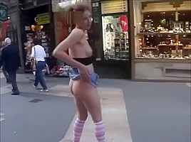 Piss Slut in Public 16 Kigyo utca