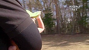 Playing a couple of holes with hot Japanese tarts by The Asian Sports