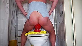Plugneuken Pik Poep Eten Toilet