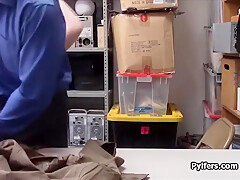 Plumper Big Tit Punished For Stealing Underwear