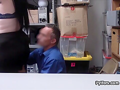 Plumper Big Tit Punished For Stealing Underwear