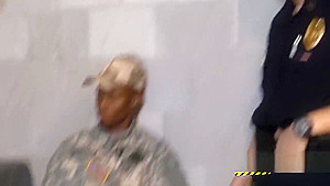 Police give this fake soldier two options in order to get out of trouble