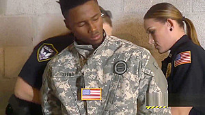 Police give this fake soldier two options in order to get out of trouble