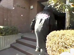 Postal sharking attack with some careless sweetie being really surprised