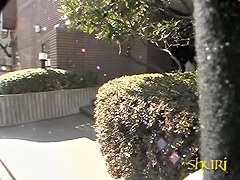 Postal sharking attack with some careless sweetie being really surprised