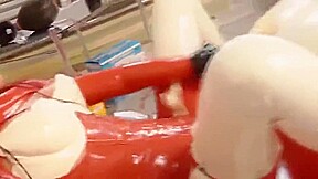Posture Collar and Latex lesbians