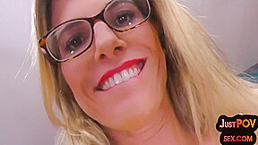 Pov Busty Lingerie Milf Fucked In Hairy Pussy After Footjob