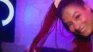 Pov Style 2 Ft Bubble Booty Ebony New Girl Gets Bbc - Addis Fouche