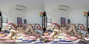 Pretty Young Matty Bangs Out Her Tiny Pussy With A Banana