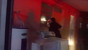 Property trespasser is subdued by horny milf cops into stuffing them