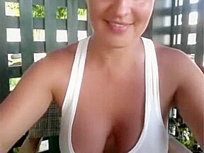 Public cafe webcam tits flash mfc