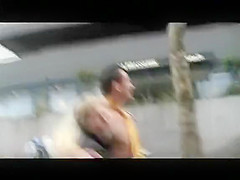 Public sex at a costume street parade with his girlfriend