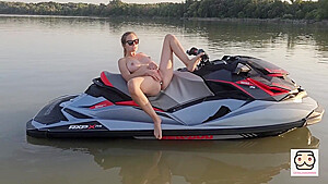 Pussyplay On Jetski