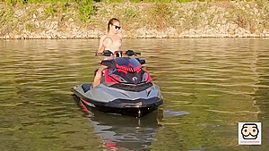 Pussyplay On Jetski