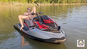 Pussyplay On Jetski